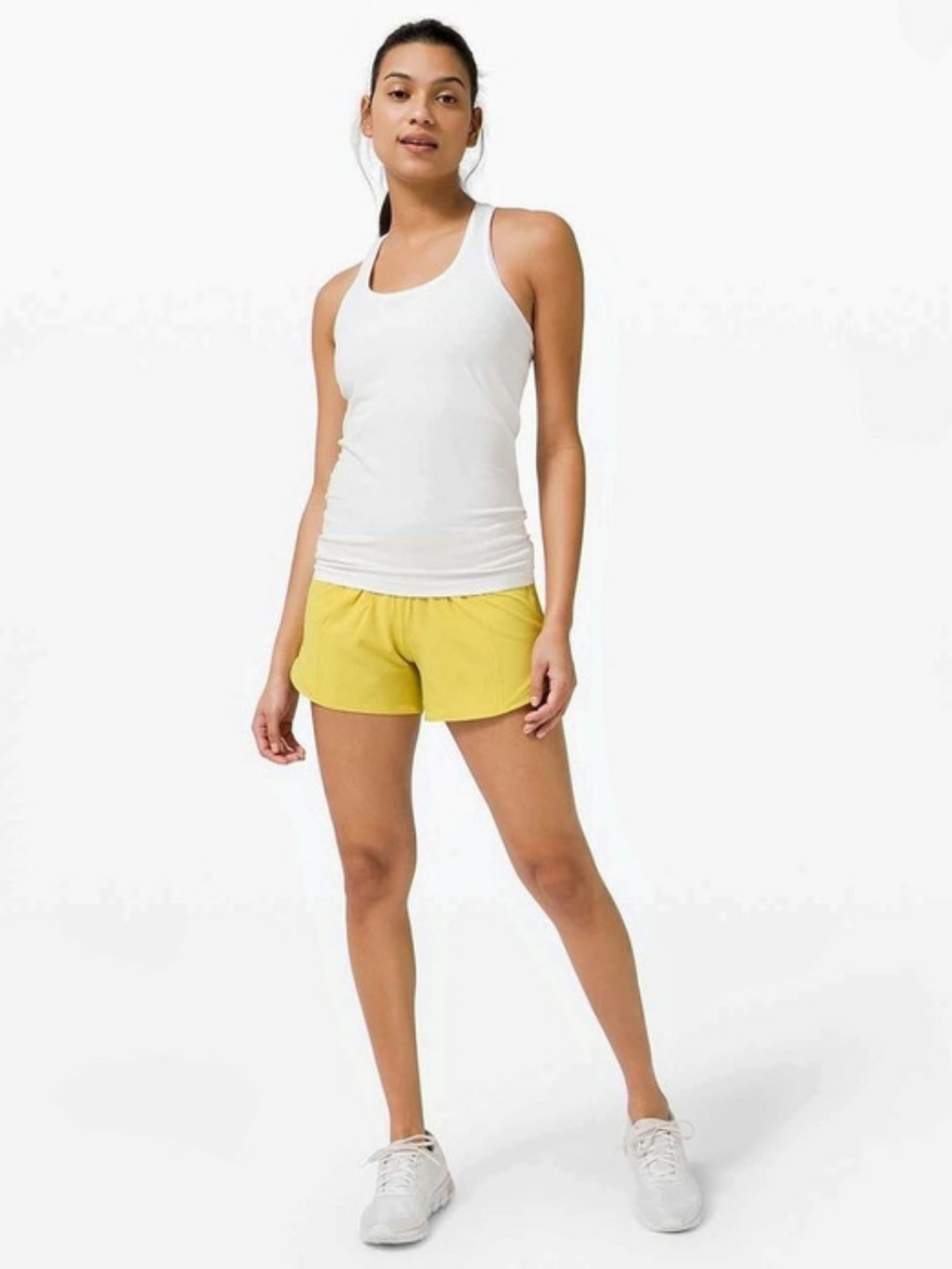 lululemon Hotty Hot Short II Long 4" Soleil